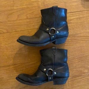 short motorcycle cowboy cowgirl boots western